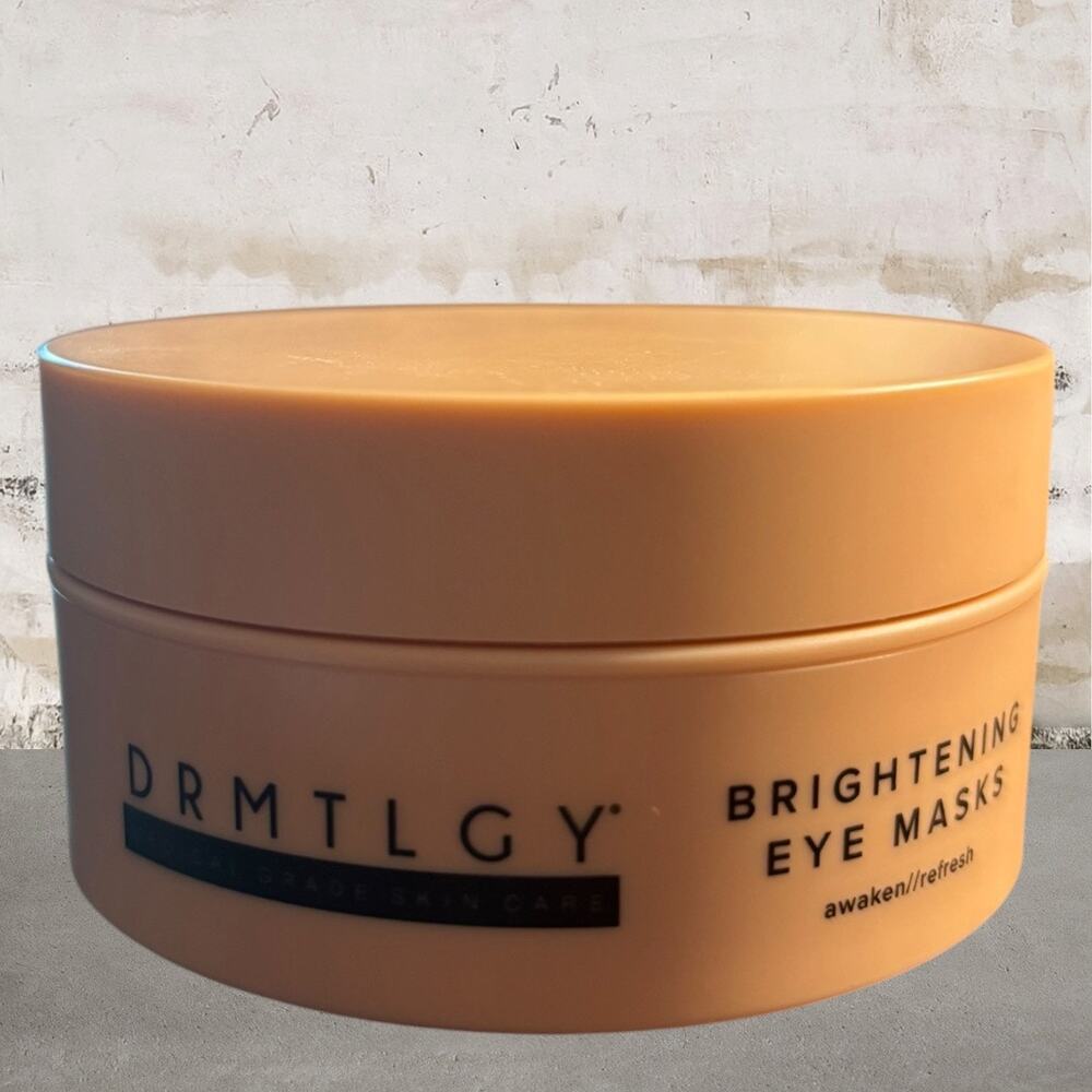 DRMTLGY $44 Brightening Eye Masks 60 Count NEW